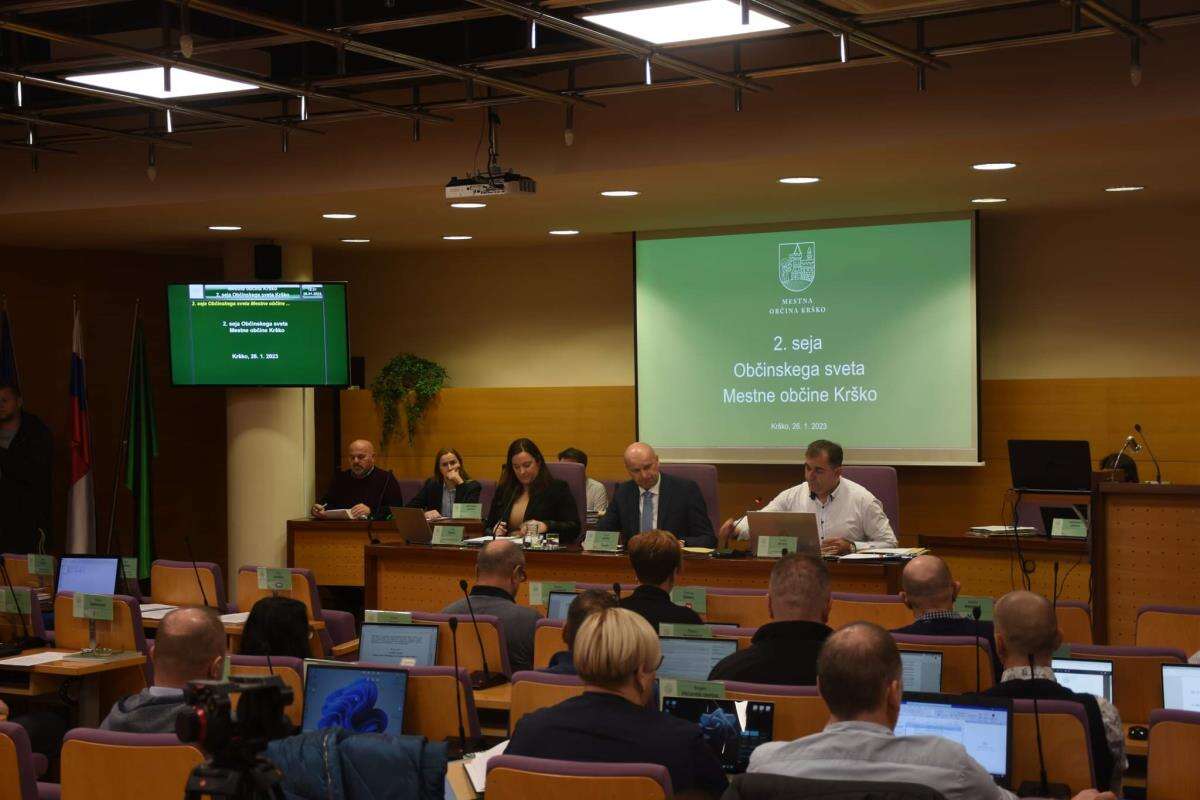 Seja Občinskega sveta MOK, vir: krsko.si